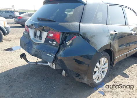 2011 Acura Rdx z USA, uszkodzony, nr VIN 5J8TB1H56BA006199